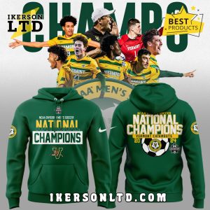 2024 UVM Men’s Soccer Champions Green Hoodie