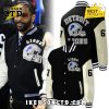 Chalk Line Royal Denver Broncos Fanimation Satin Baseball Jacket