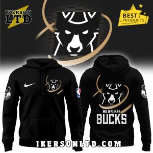 Men’s Milwaukee Bucks Black Hoodie