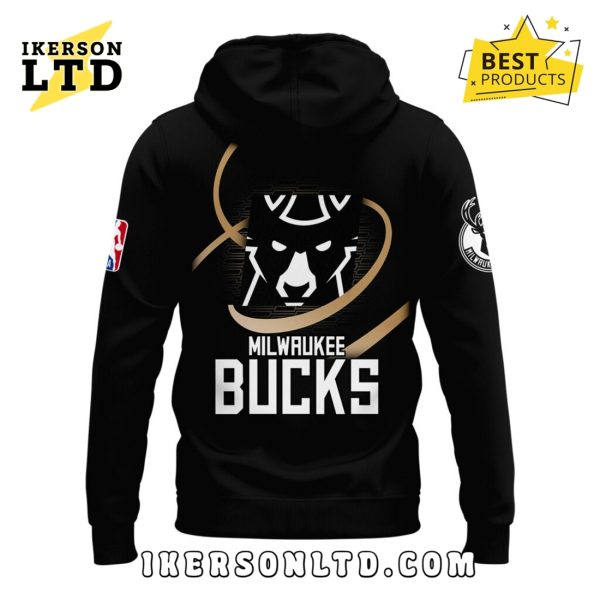 Men’s Milwaukee Bucks Black Hoodie