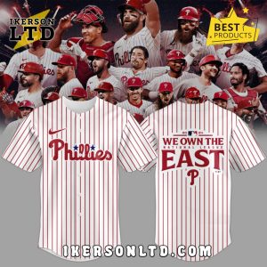 Men’s Philadelphia Phillies League East Baseball Jersey