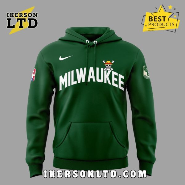 Milwaukee Bucks x One Piece Hoodie