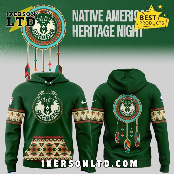 Native American Heritage Night Milwaukee Bucks Hoodie