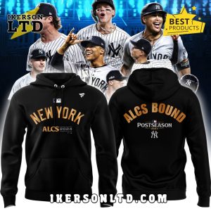 New York Yankees American League Series Black Hoodie