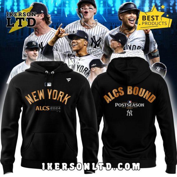 New York Yankees American League Series Black Hoodie