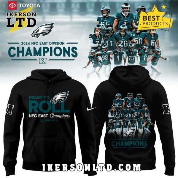 Philadelphia Eagles NFC East Champions Black Hoodie