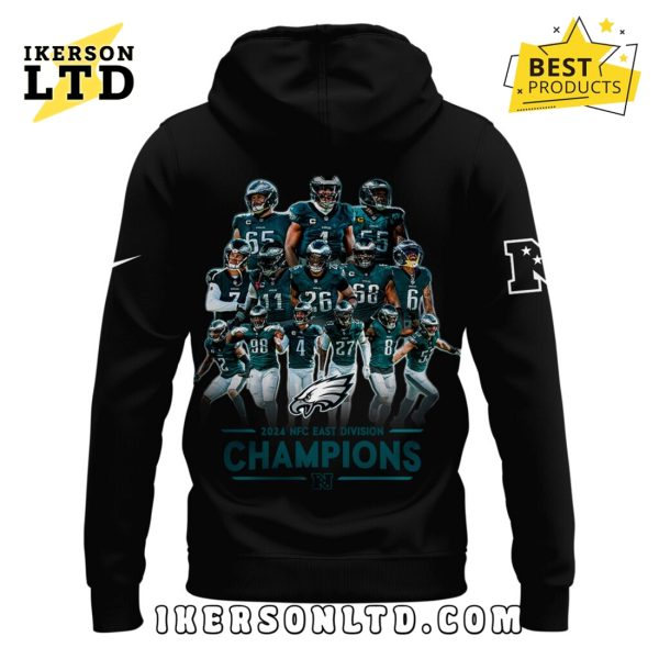 Philadelphia Eagles NFC East Champions Black Hoodie