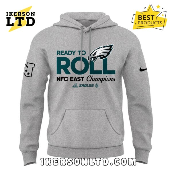 Philadelphia Eagles NFC East Champions Gray Hoodie