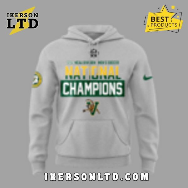 UVM Men’s Soccer 2024 College Cup Champions Gray Hoodie