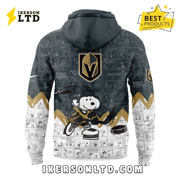 Anniversary of Peanuts Vegas Golden Knights Hoodie