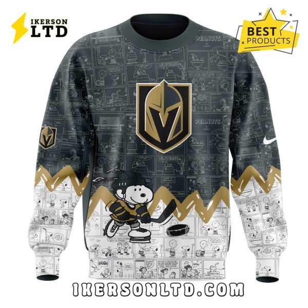 Anniversary of Peanuts Vegas Golden Knights Hoodie