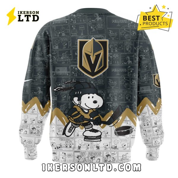 Anniversary of Peanuts Vegas Golden Knights Hoodie