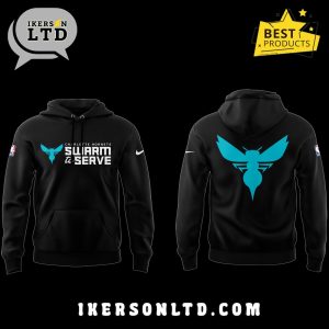 Charlotte Hornets Swarm to Serve Initiative Hoodie