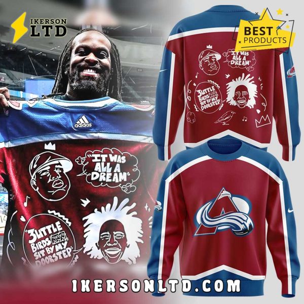 Colorado Avalanche 2025 Black Excellence Month Sweatshirt