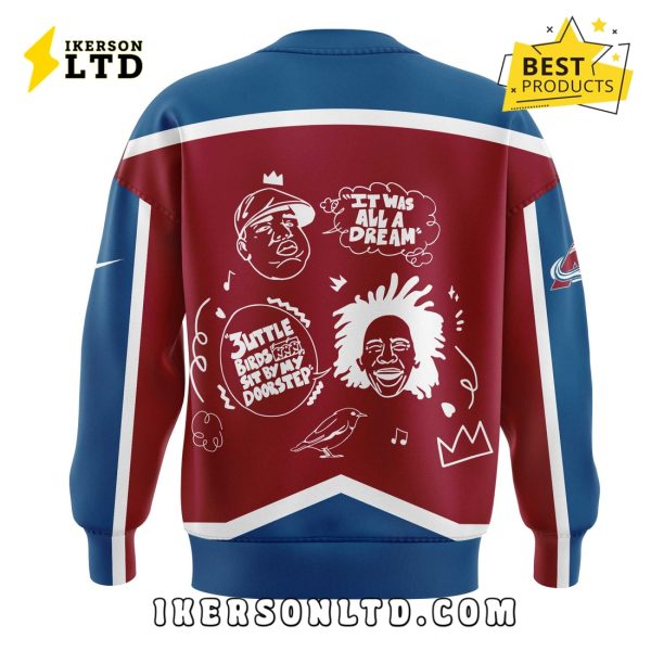 Colorado Avalanche 2025 Black Excellence Month Sweatshirt