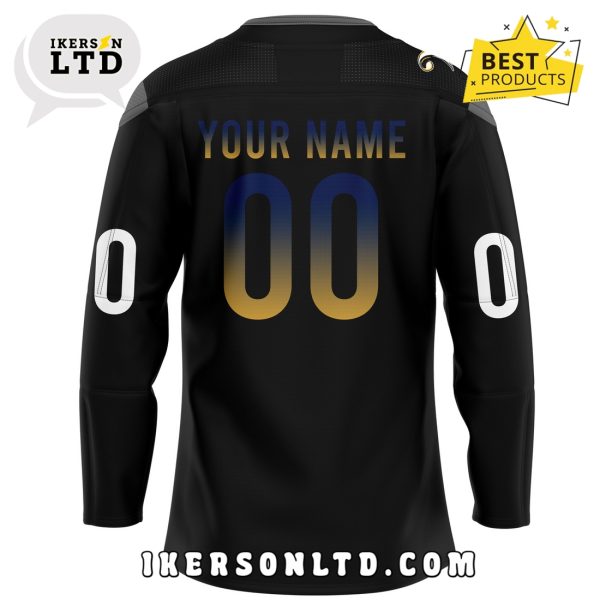 Custom Nashville Predators Music Heritage Night Hockey Jersey