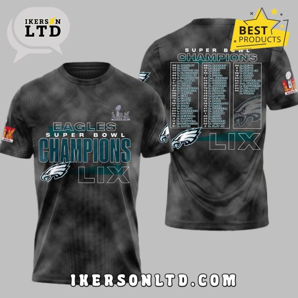 Eagles Super Bowl Champions LIX Nike Shirt