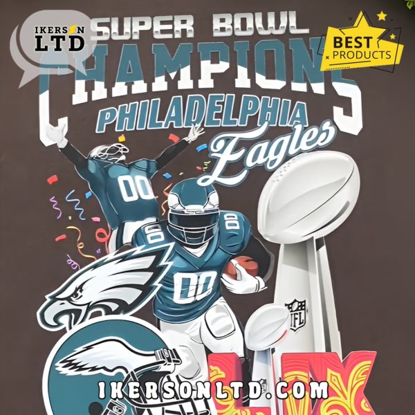 Eagles Super Bowl LIX Championship T-Shirt