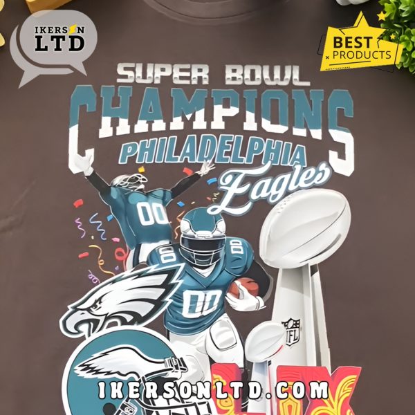 Eagles Super Bowl LIX Championship T-Shirt