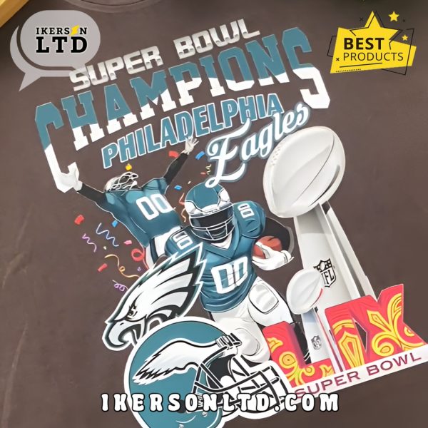 Eagles Super Bowl LIX Championship T-Shirt