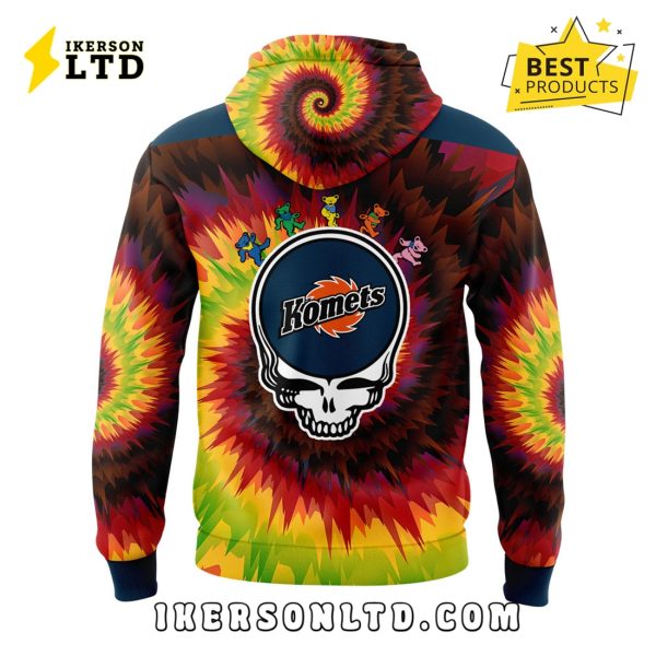 Fort Wayne Komets 2025 Grateful Dead Night Hoodie