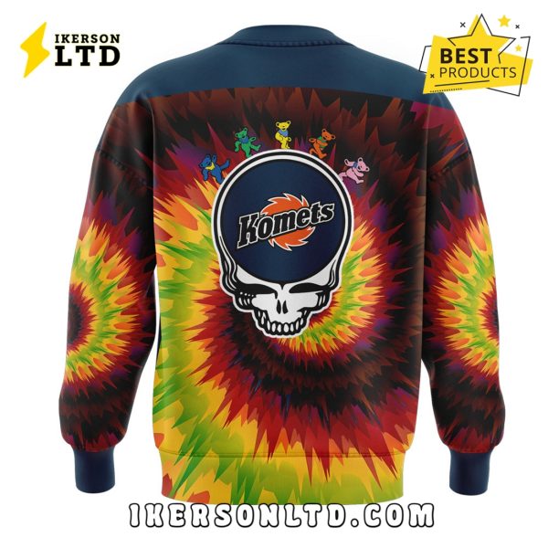 Fort Wayne Komets 2025 Grateful Dead Night Hoodie