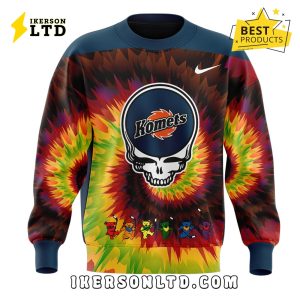 Fort Wayne Komets 2025 Grateful Dead Night Sweatshirt