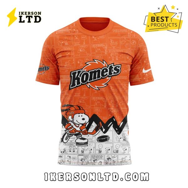 Fort Wayne Komets 2025 Peanuts Anniversary Hoodie