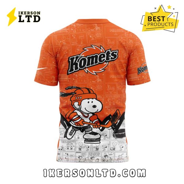 Fort Wayne Komets 2025 Peanuts Anniversary Hoodie