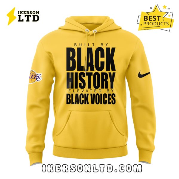 Los Angeles Lakers Luka Doncic Black History Hoodie