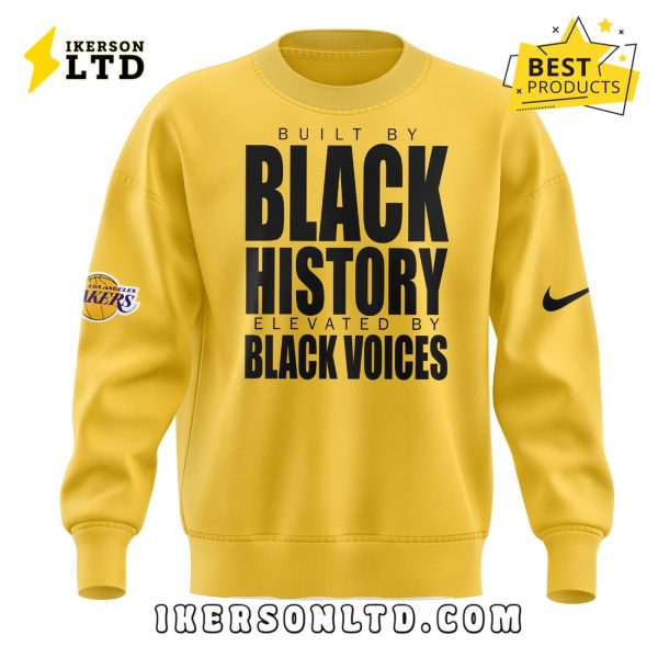 Los Angeles Lakers Luka Doncic Black History Hoodie