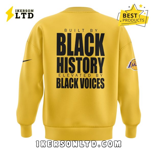 Los Angeles Lakers Luka Doncic Black History Hoodie