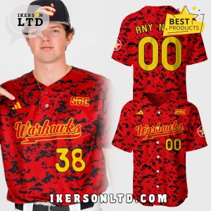 Louisiana-Monroe Warhawks Basketball Red Baseball Jersey