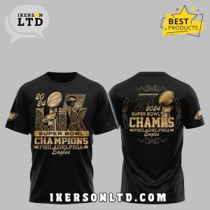 Men’s LIX Super Bowl Champions Philadelphia Eagles Shirt