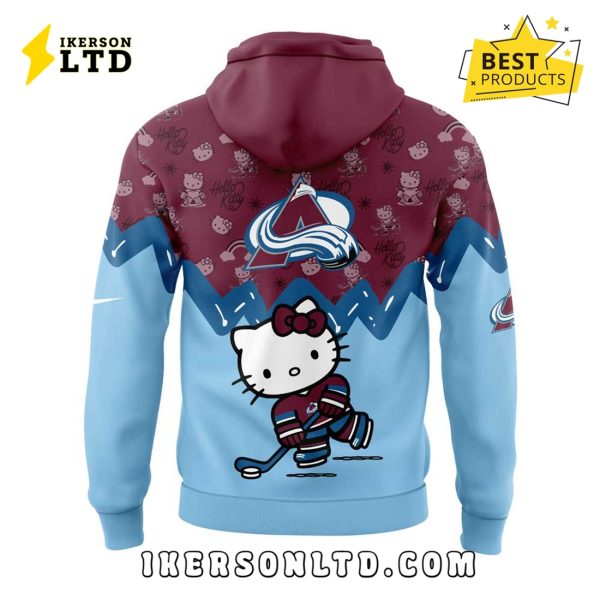 New Colorado Avalanche Hello Kitty Hoodie