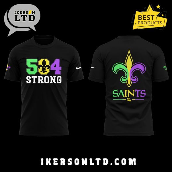 New Orleans Saints 504 Strong 2025 Hoodie