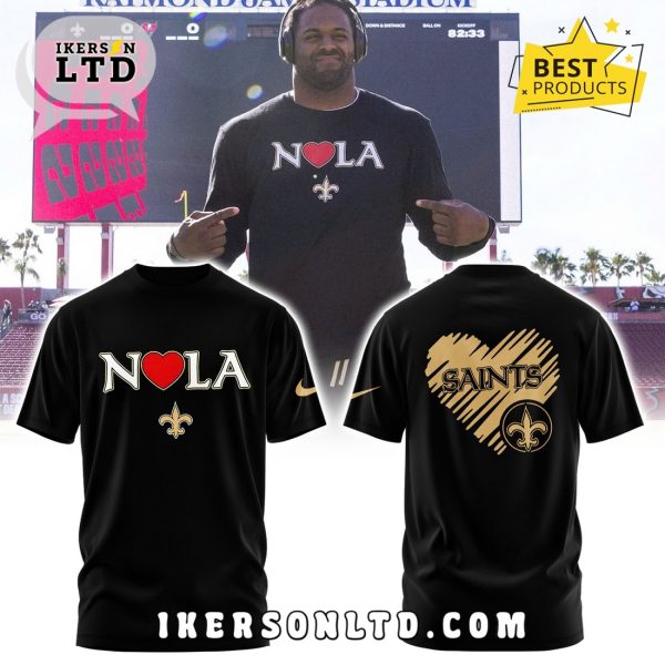 New Orleans Saints NOLA 2025 Hoodie