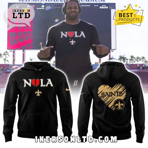 New Orleans Saints NOLA 2025 Hoodie