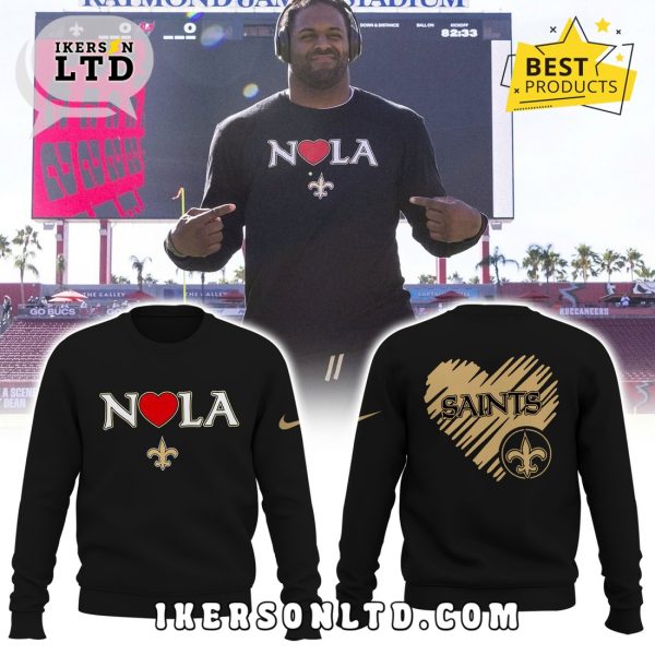 New Orleans Saints NOLA 2025 Hoodie