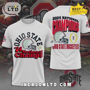 Ohio State Buckeyes 2024 National Champions Hoodie