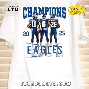 Philadelphia Eagles 2025 Super Bowl T-Shirt