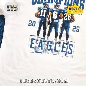 Philadelphia Eagles 2025 Super Bowl T-Shirt