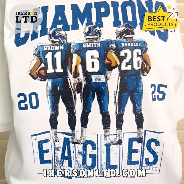 Philadelphia Eagles 2025 Super Bowl T-Shirt