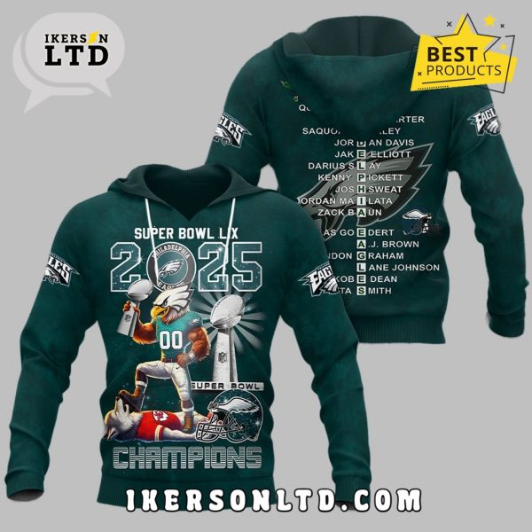 Philadelphia Eagles New Super Bowl LIX 2025 Shirt