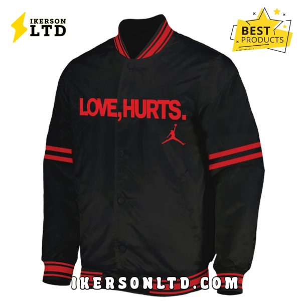 Philadelphia Eagles NFL x Love Hurts 2025 Baseball Jacket