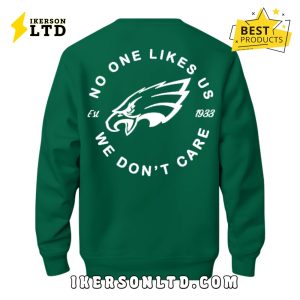 Philadelphia Eagles NFL x Love Hurts 2025 Green Hoodie