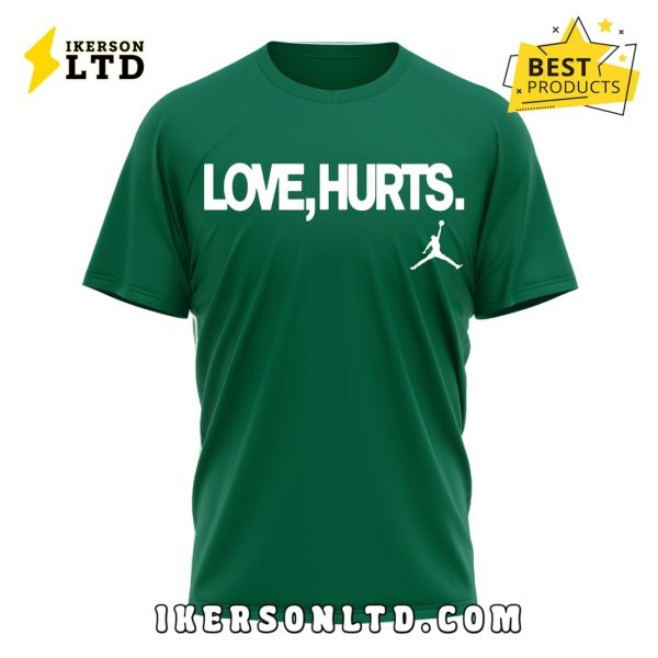 Philadelphia Eagles NFL x Love Hurts 2025 Green Hoodie