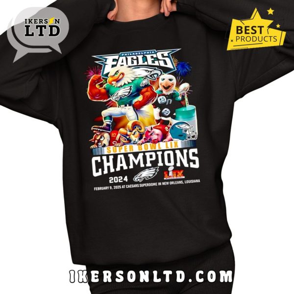 Philadelphia Eagles Super Bowl Champions Limited T-Shirt