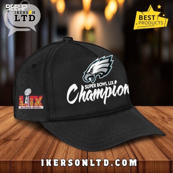 Philadelphia Eagles Super Bowl LIX Champions Cap