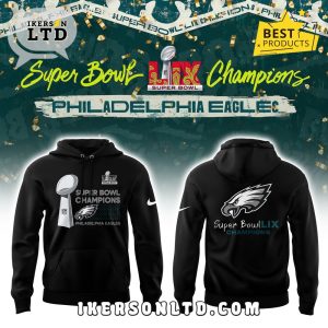 Philadelphia Eagles Super Bowl LIX Champions Hoodie